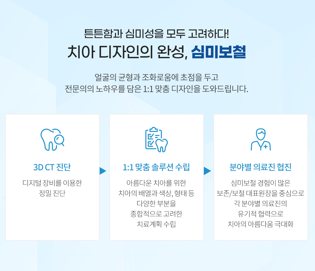 심미보철 - 치아 디자인의 완성